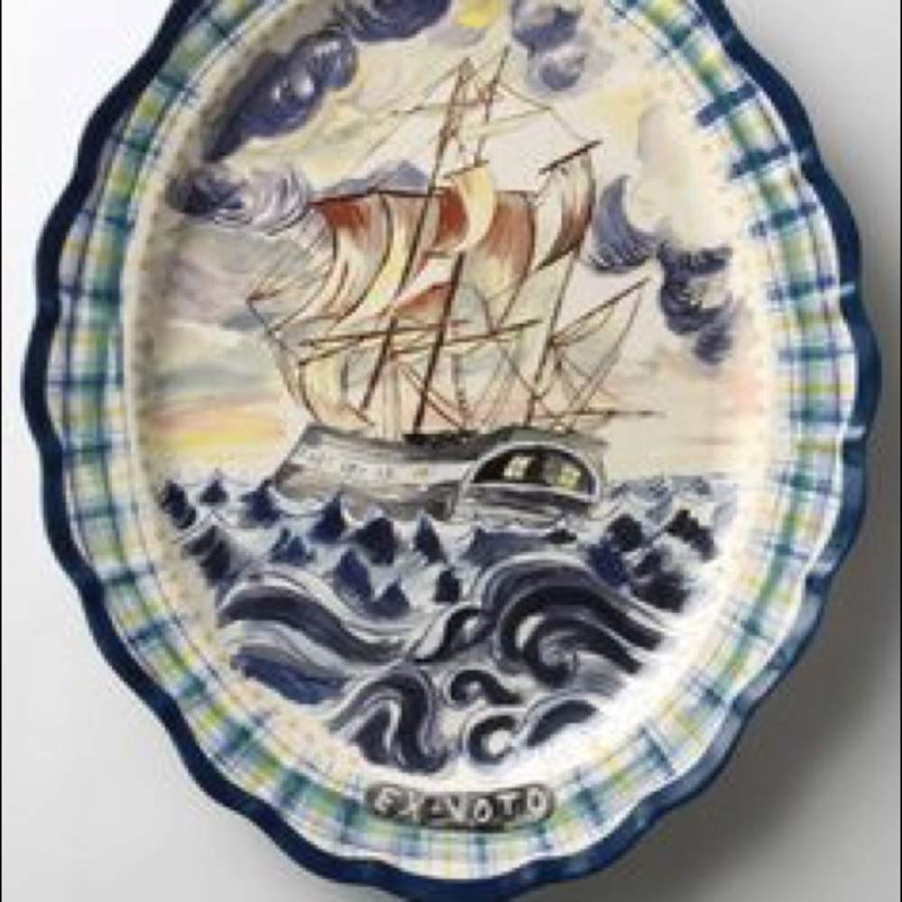 Nathalie Lete Stormy Seas Platter